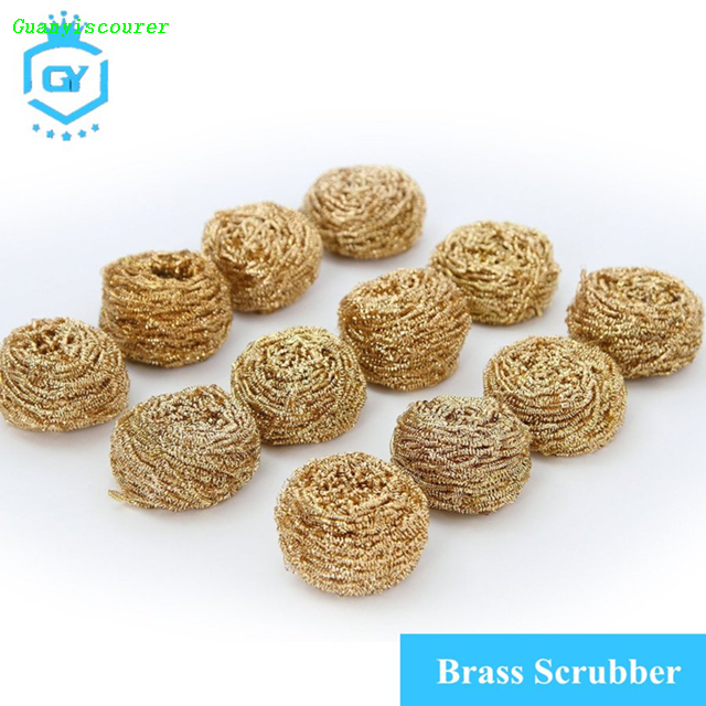 Brass Spiral Pot Scourer China Factory Price 