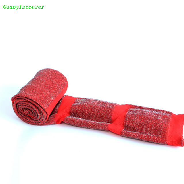 Sponge Scouring Pad Material Stainless Steel Wire Cleaning Cloth Price 