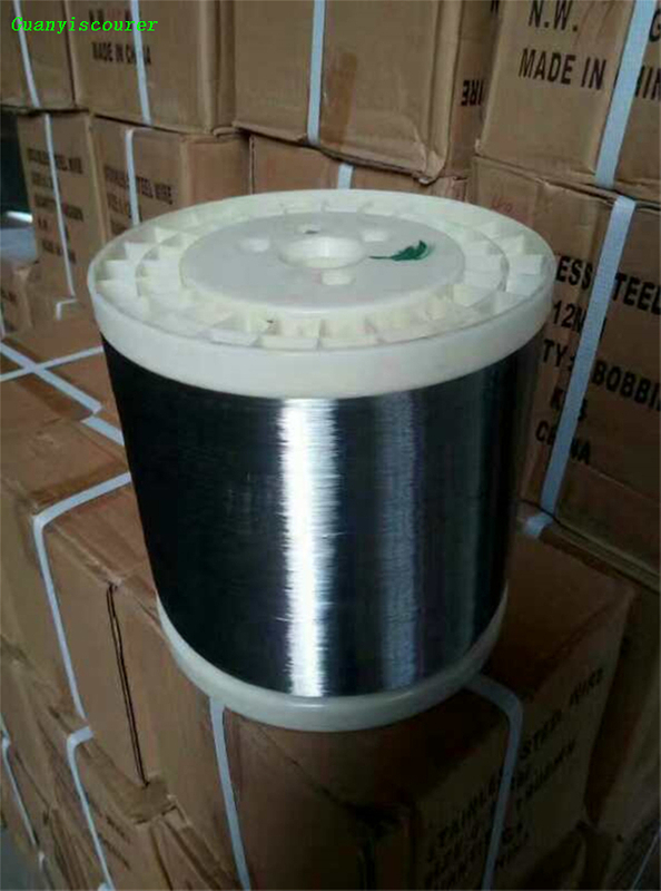 0.13mm Stainless Steel 410 430 Scourer Wire Factory Price 