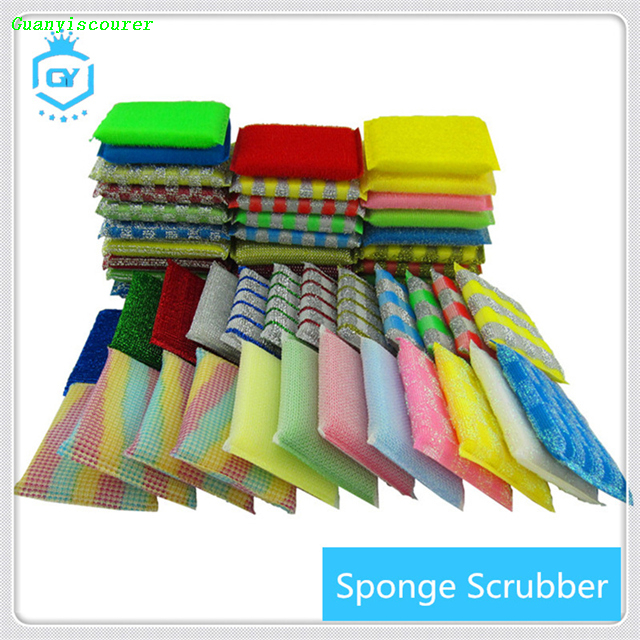 kitchen cleaning stainless steel wire sponge scouring pad manufacturer 