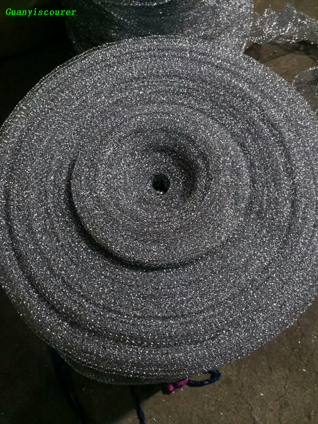 Galvanized Wire Mesh Iron Sponge Rolls price 