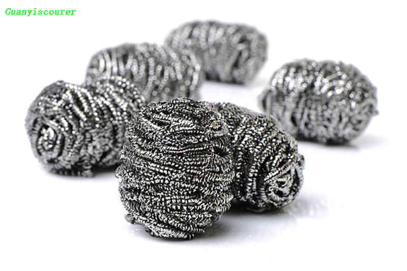 Heavy Duty Stainless Steel 410 Spiral Sponge Wool Scourer Factory Price 